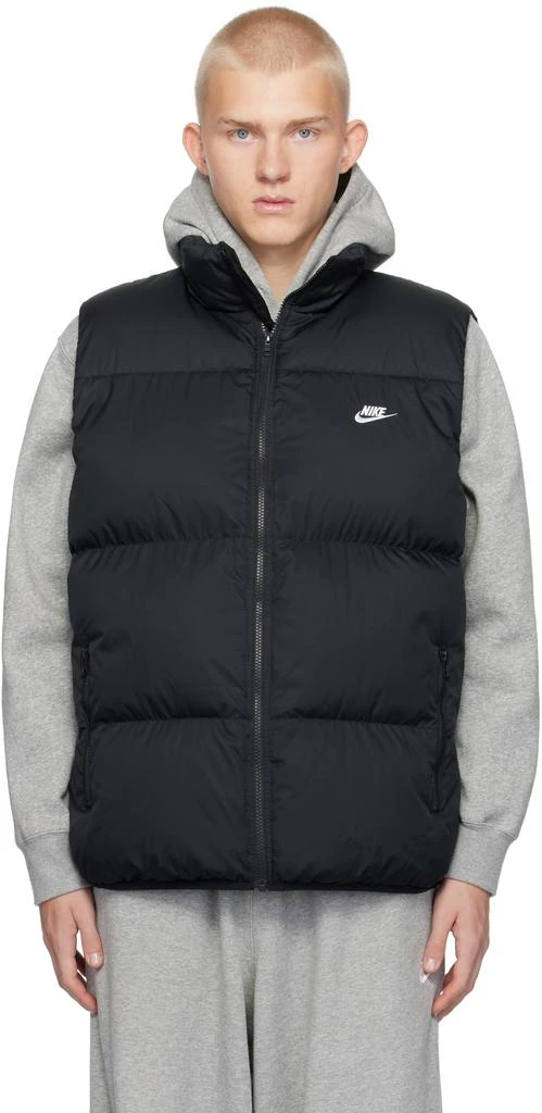 NIKE Black Sportswear Club PrimaLoft® Puffer Vest 1