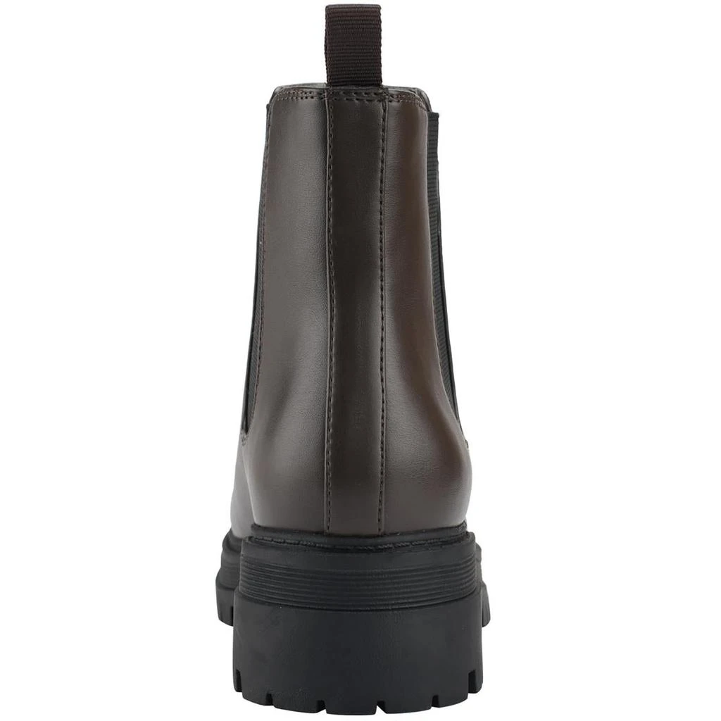 Marc Fisher Pietro Womens Faux Leather Slip-On Chelsea Boots 3