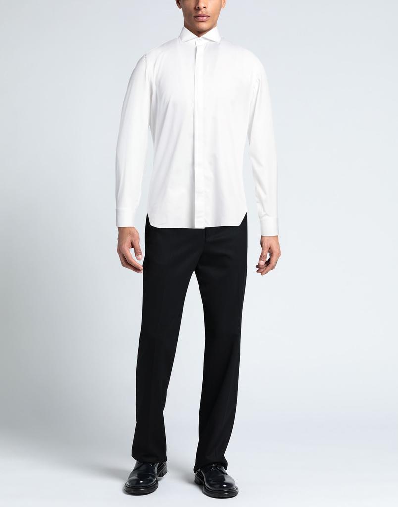 LUIGI BORRELLI NAPOLI Solid color shirt