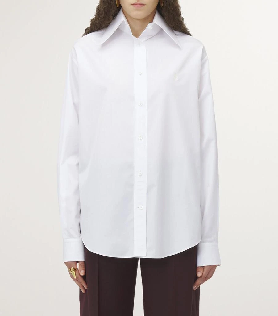 Alexander McQueen Embroidered Skull Shirt 5