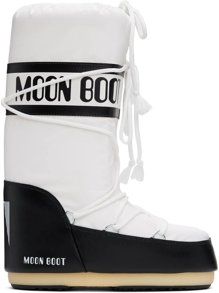 Moon Boot Black & White Icon Boots 1