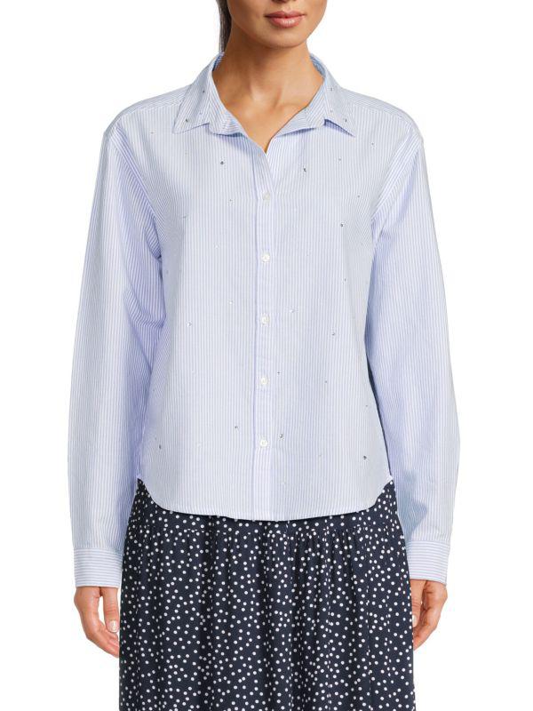 Beach Lunch Lounge Irene Striped Shirt