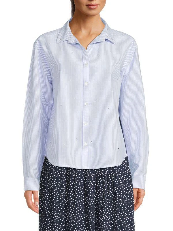 Beach Lunch Lounge Irene Striped Shirt 1