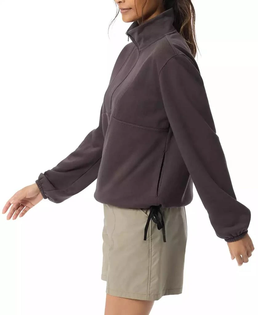 BASS OUTDOOR Women's Summit Popover Ribbed Collar T-Shirt 3