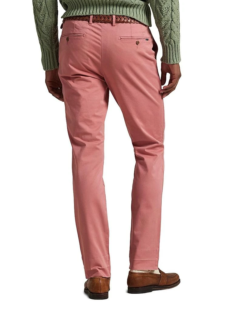 Ralph Lauren Jarrett Stretch Slim-Fit Sateen Pants 4