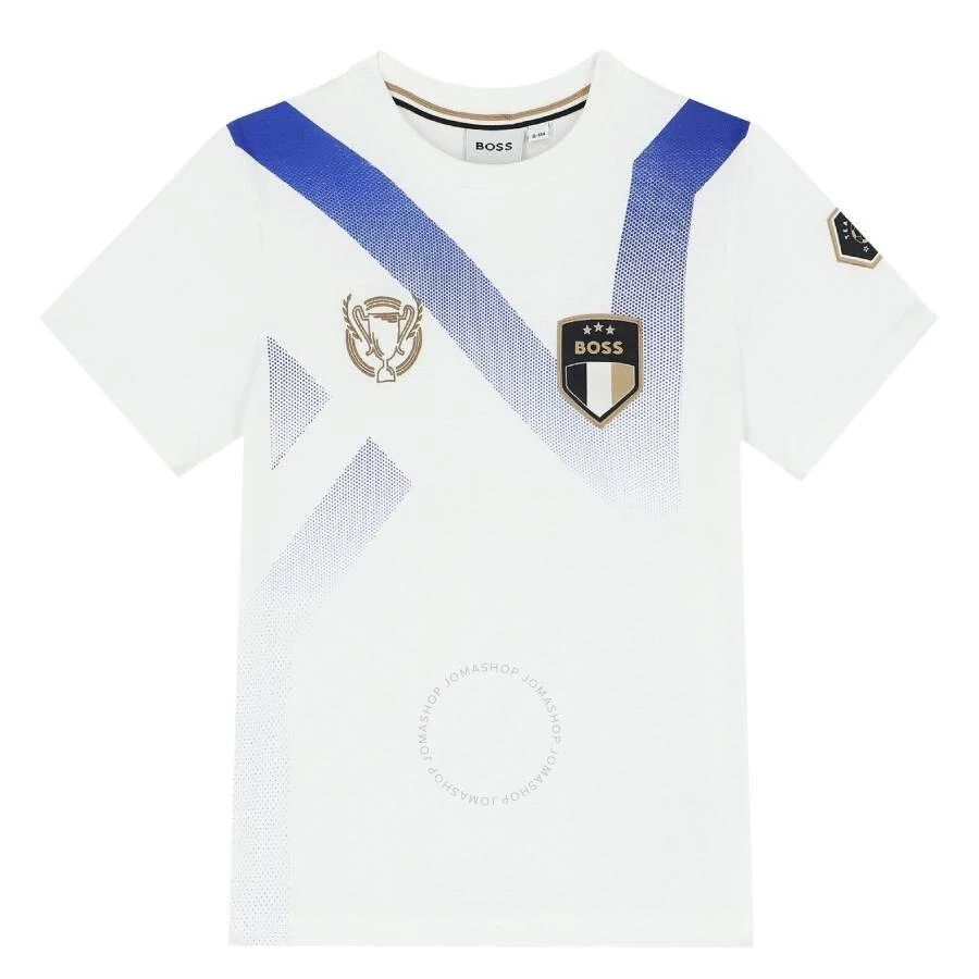 Hugo Boss Kids Degrade Artwork Logo T-Shirt 1