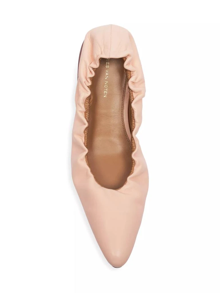 Dries Van Noten Leather Ballet Flats 5