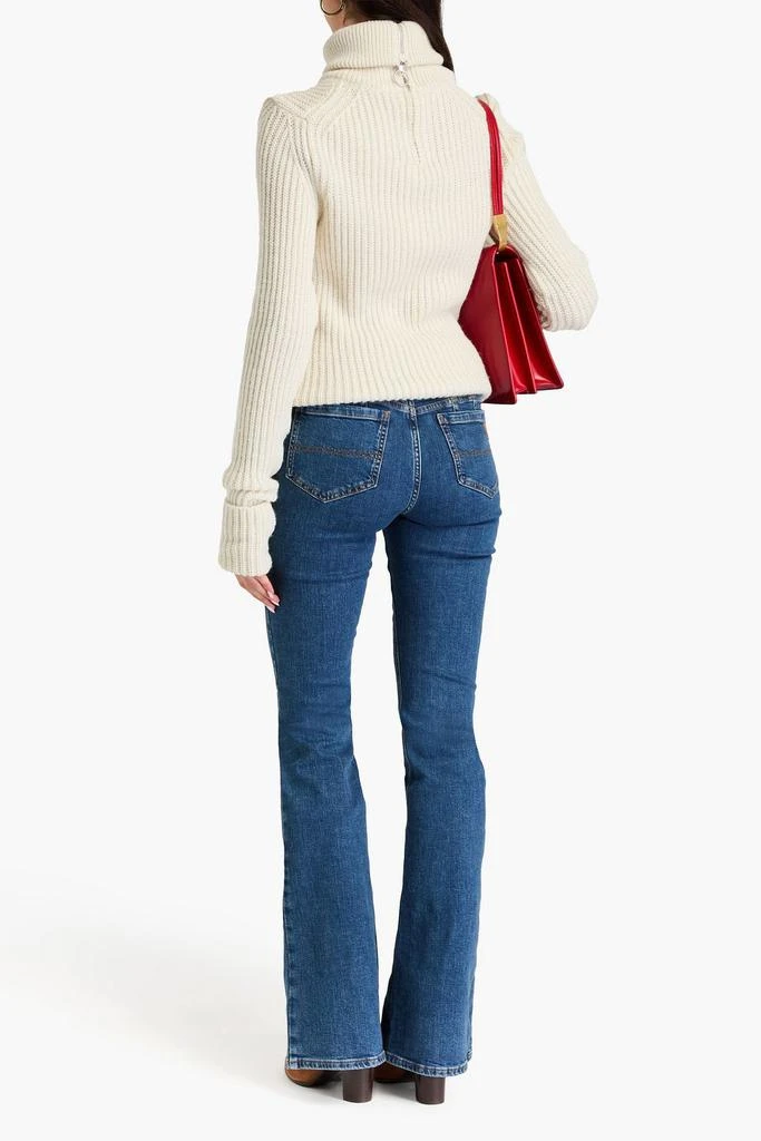 PHILOSOPHY di LORENZO SERAFINI Ribbed wool half-zip sweater 3