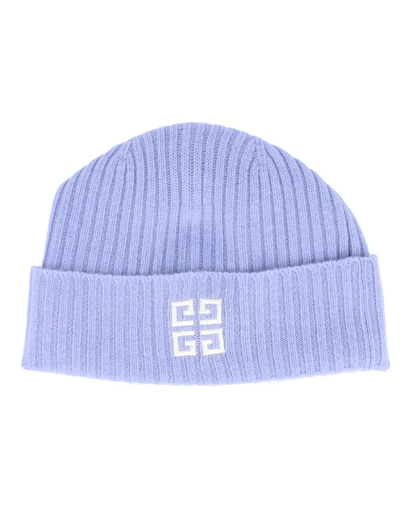 Givenchy Ribbed Embroidered Logo Beanie 2