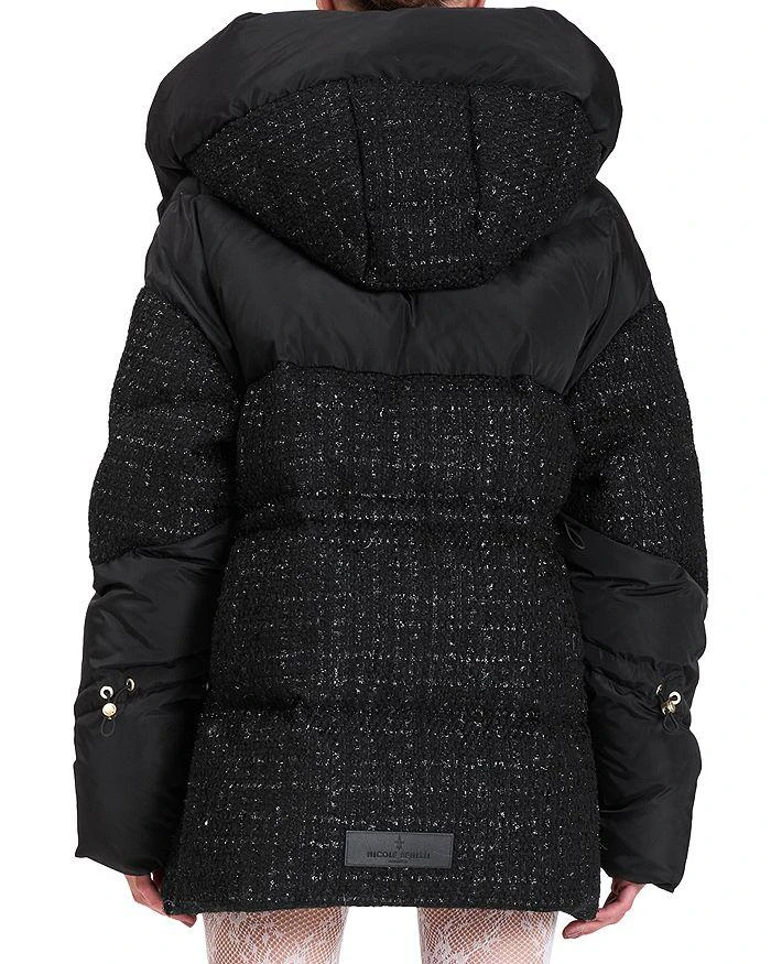 Nicole Benisti Matilde Mixed Media Down Coat 3