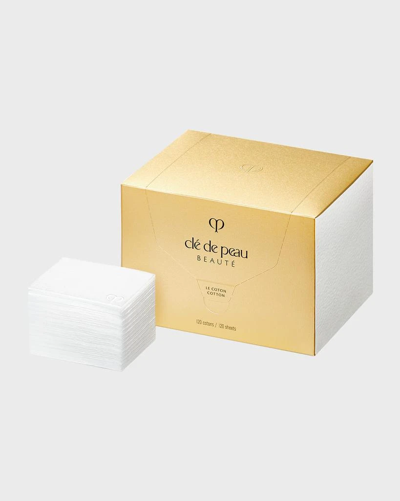 Cle de Peau Beaute Cotton, 120 Sheets 1