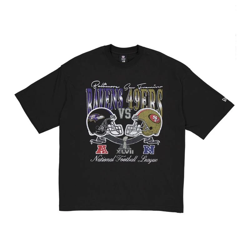 New Era New Era Ravens/49ers Super Bowl Short Sleeve T-Shirt - Men's 1