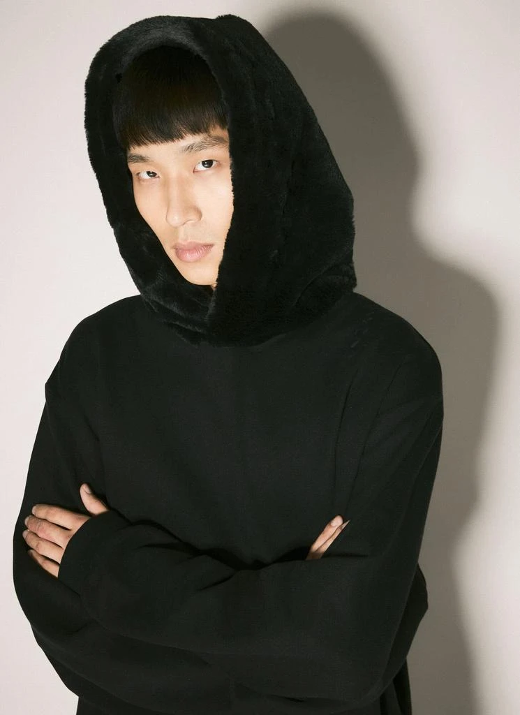 Marni Faux-Fur Hood Sweatshirt 3