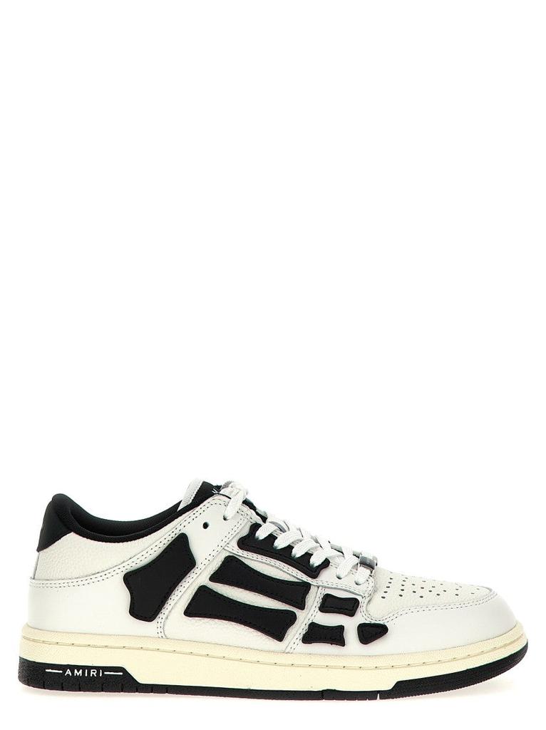 AMIRI Amiri Skeleton Patch Round Toe Sneakers - Casual Shoes AMIRI Amiri Skeleton Patch Round Toe Sneakers - Casual Shoes