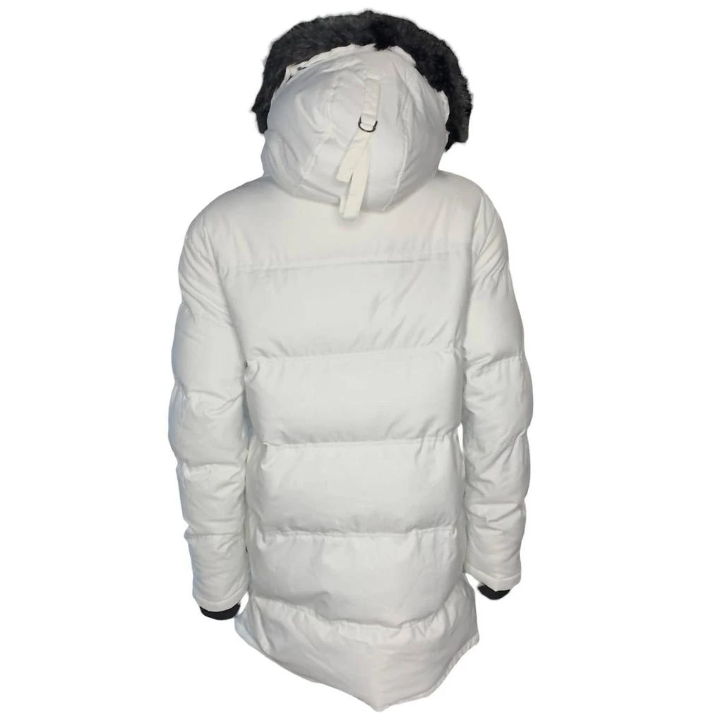 JORDAN CRAIG Fargo Fur Lined Parka 2.0 Jacket In White Domino 3
