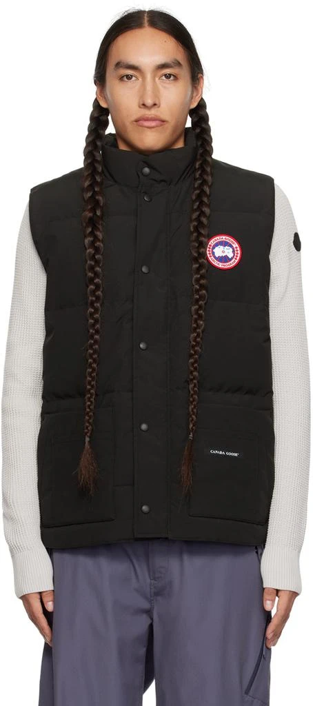 Canada Goose Black Freestyle Down Vest 1