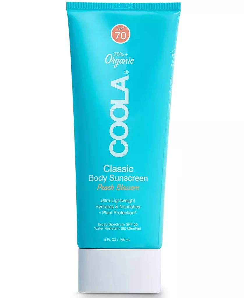 Coola Classic Body Sunscreen Lotion SPF 70 - Peach Blossom, 5 oz. 4