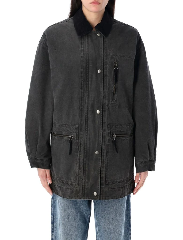 Isabel Marant KIMELIA COATED COTTON JACKET 1