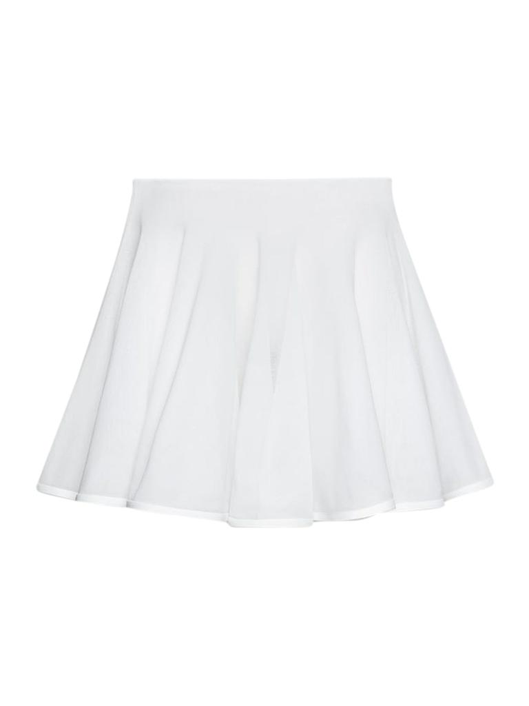 Alaia SKATER SKIRT IN THIN KNIT