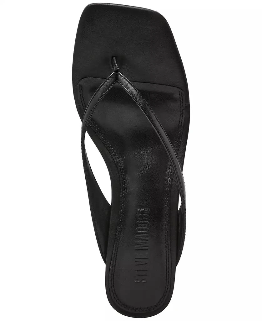 Steve Madden Women's Ninna Blade Heel Thong Sandals 4