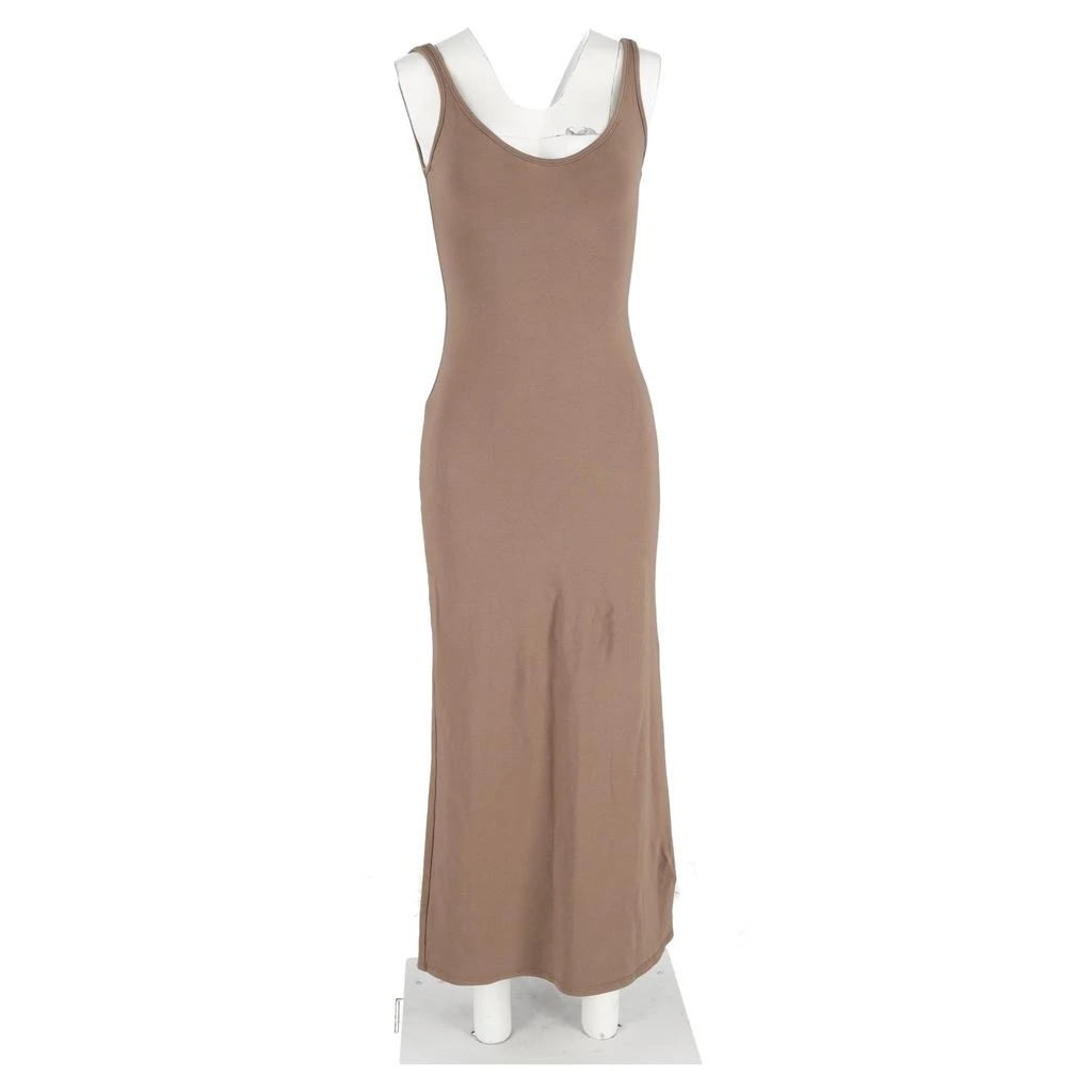 reformation maven dress brown Maven Midi Dress in Coffee Brown