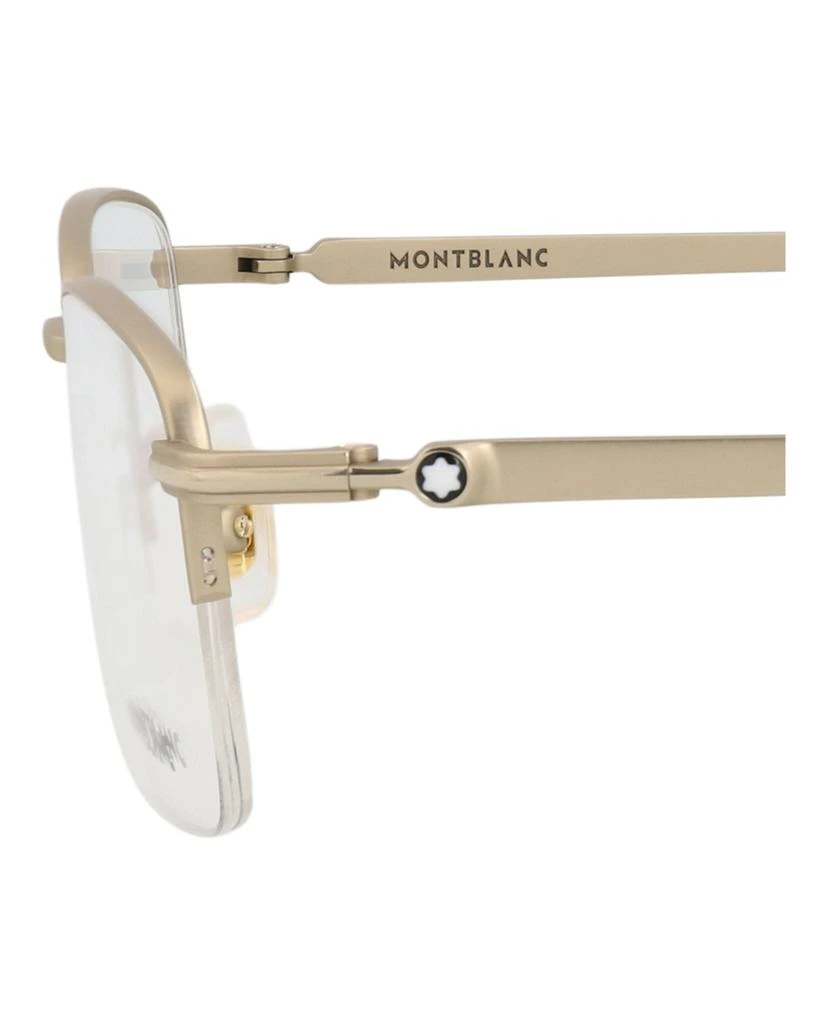 MontBlanc Square-Frame Titanium Optical Frames 4