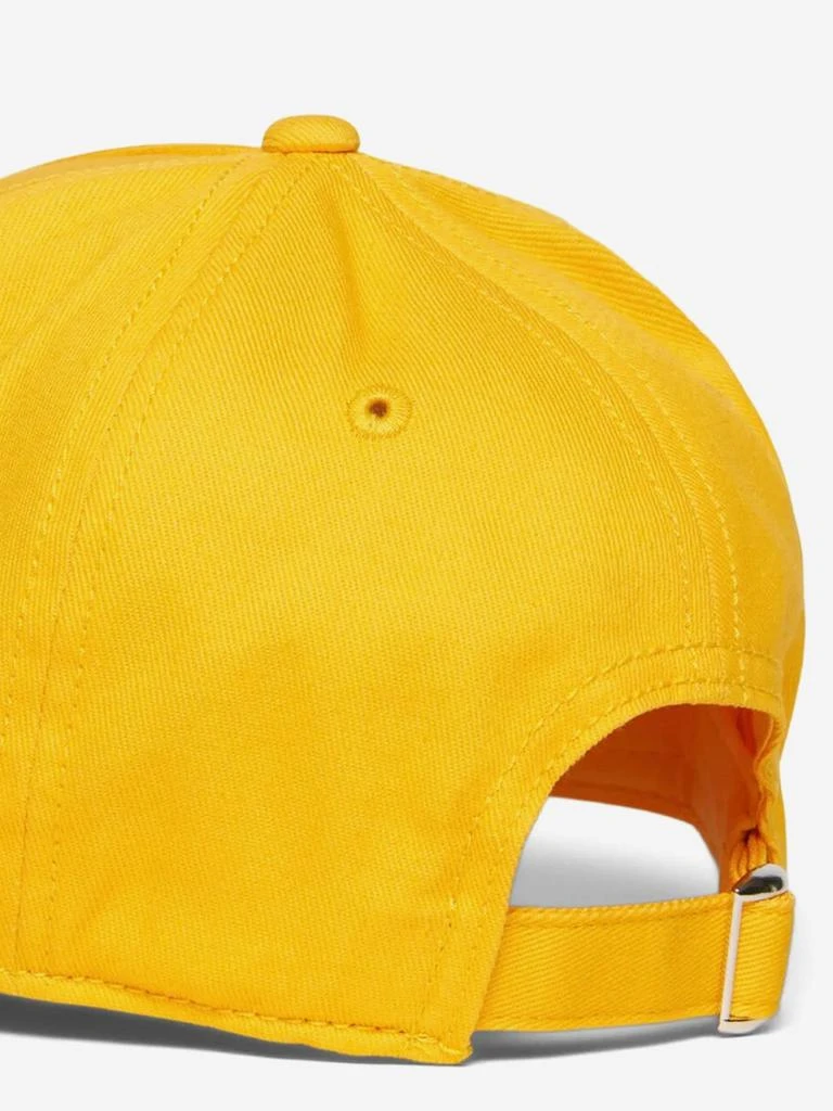 Marni Kids Logo Cap in Yellow 4