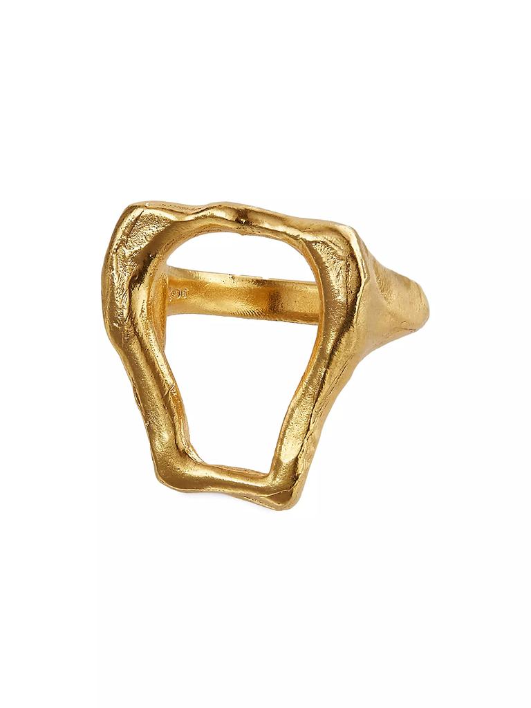 Alighieri 5.6/60 The Link Of Wanderlust 24K Gold-Plate Ring