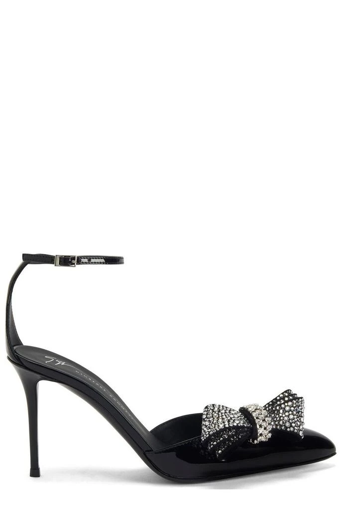 Giuseppe Zanotti Giuseppe Zanotti Mahrtina Bow Ankle-Strap Pumps 1