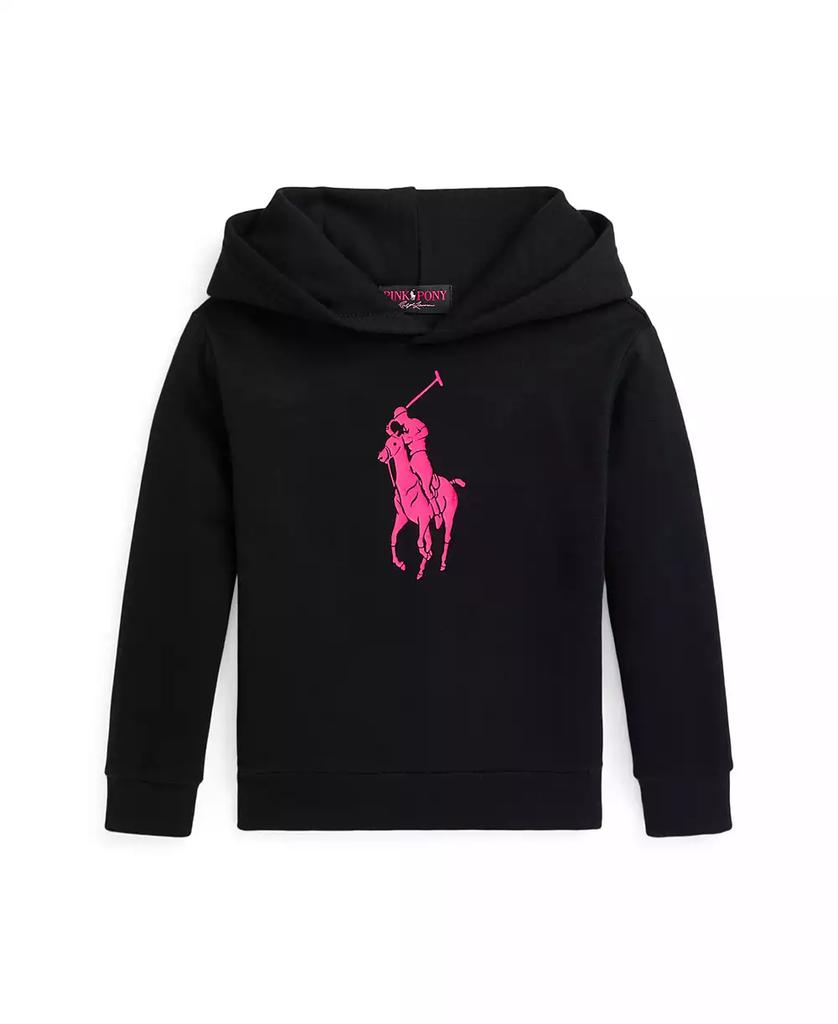 Ralph Lauren Toddler and Little Boys Pink Pony Fleece Hoodie