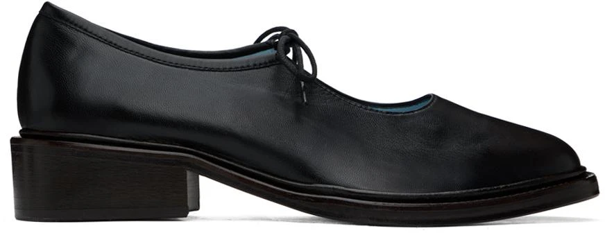 Nicole Saldaña Black Fabiana Loafers 1