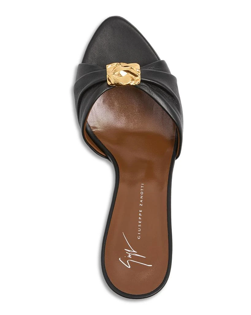 Giuseppe Zanotti Women's Clandestino Nugget Slide Sandals 3