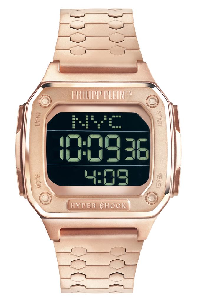 Philipp Plein Hyper $hock Bracelet Watch, 44mm