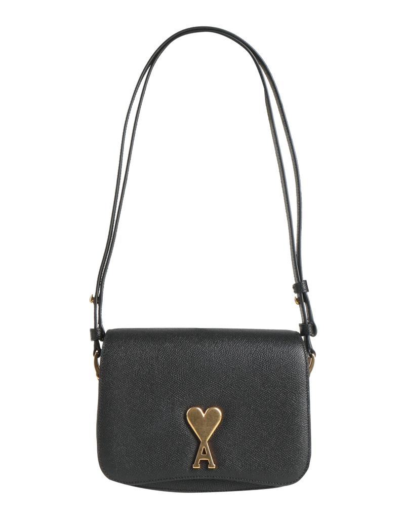 【AMI PARIS】Logo Plaque Foldover Top Shoulder Bag(送料込み) Ami Paris Ami De Coeur Logo Plaque Foldover Top Shoulder Bag