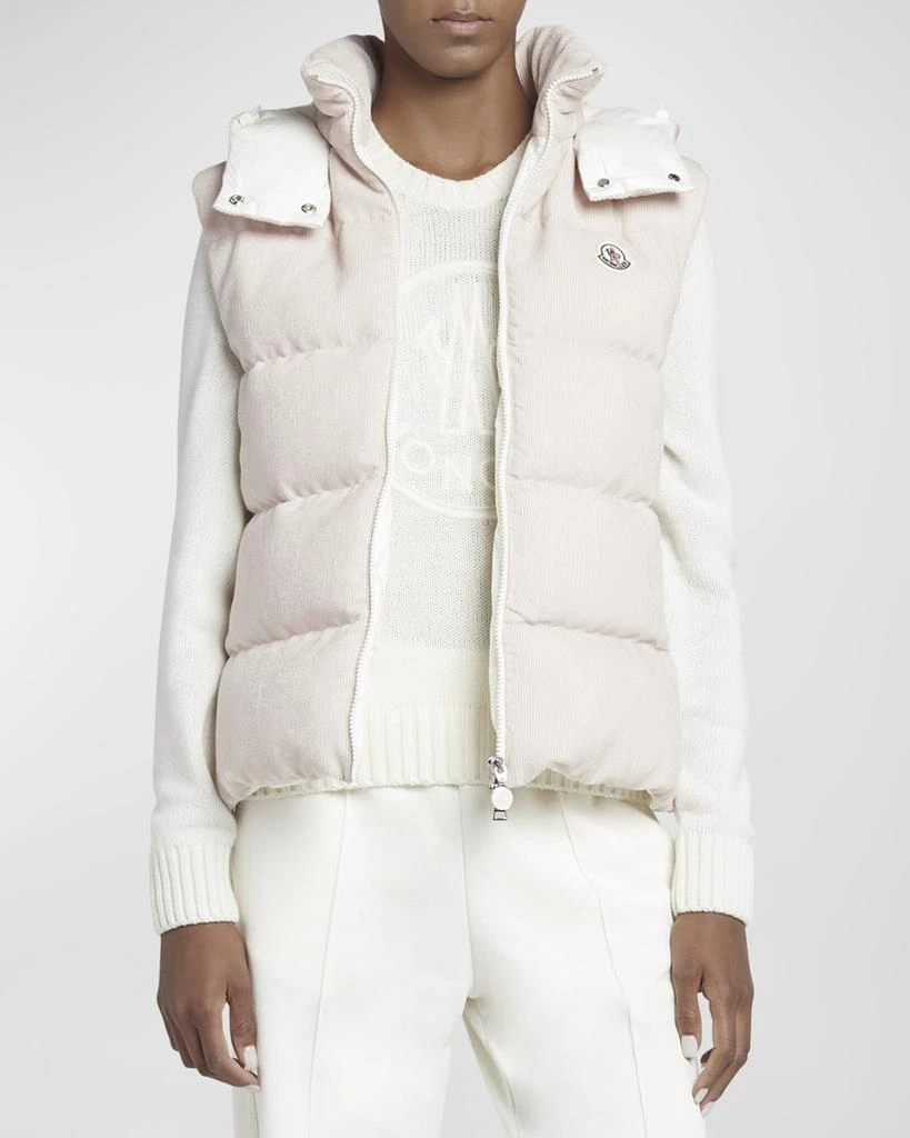 Moncler Agelao Corduroy Puffer Vest 1