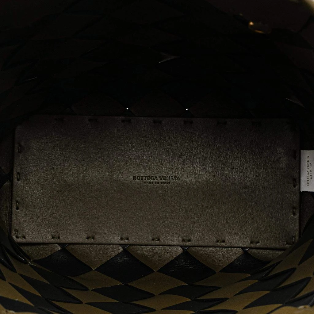 Bottega Veneta Bottega Veneta Khaki Brown Tone Intrecciato Leather Maxi Cabat 30 Satchel Bag 8