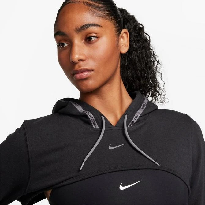 Nike Pro Nike Dri Fit Shrug Womens Nike Pro Dri-FIT Shrug Hoodie