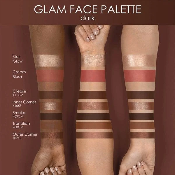 Natasha Denona Natasha Denona Glam Face Palette - Dark 2