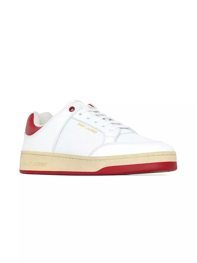 Yves Saint Laurent SL/61 Sneakers In Grained Leather 2