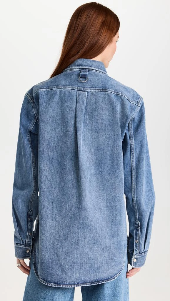 Tibi Classic Wash Denim Easy Shirt 2