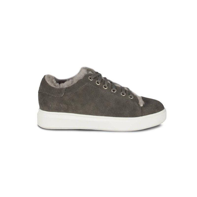 Cloud Nine Ladies Holly Sheepskin Sneaker Gray