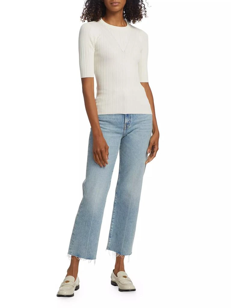 7 For All Mankind Logan Stovepipe Straight-Leg Jeans 2