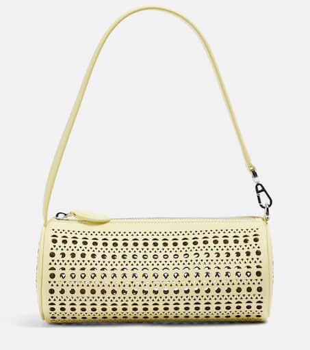 ALAIA アライア バッグ Tube perforated leather shoulder836831 Alaïa Tube Perforated Leather Shoulder Bag in Pink | endource