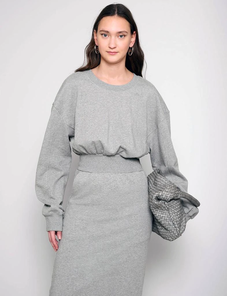 Pixie Market Sweatshirt Maxi Dress 3