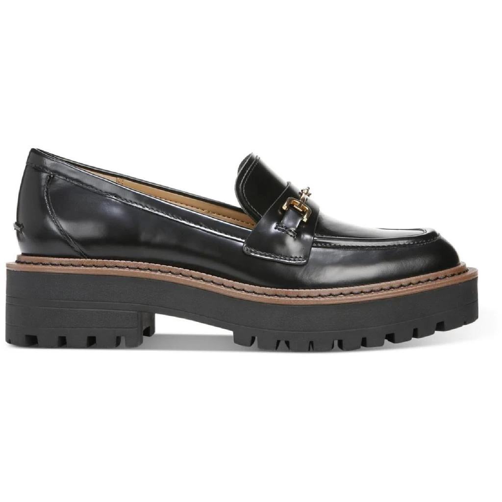 Sam Edelman Laurs Womens Leather Lug Sole Loafers 2