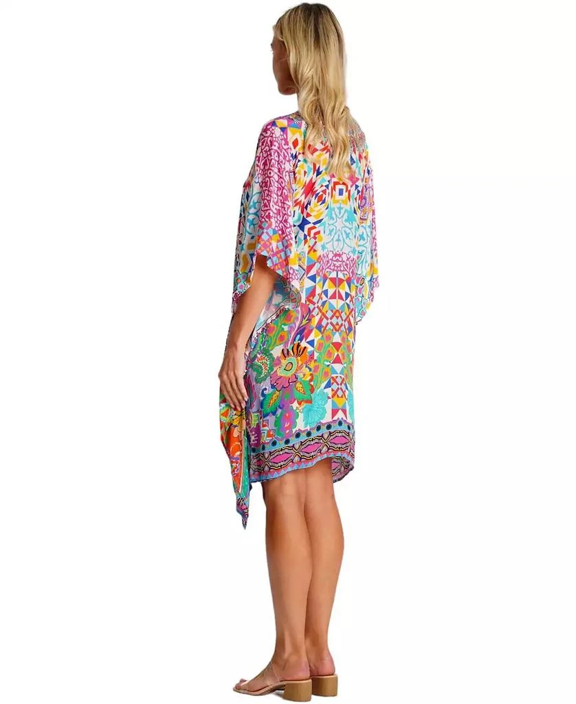 La Moda Clothing Women's Short Kaftan Dress 3