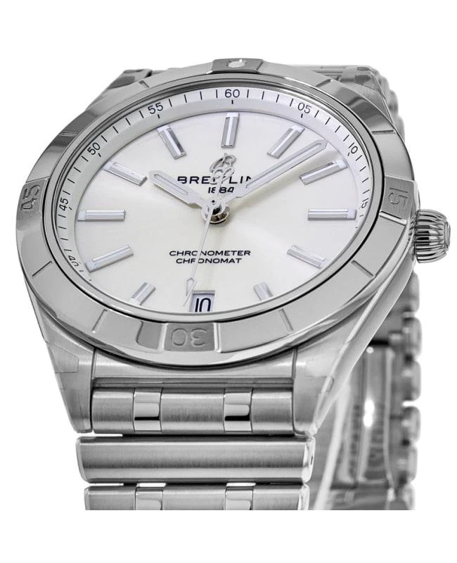 BREITLING Breitling Chronomat Automatic 36 White Dial Stainless Steel Women's Watch A10380101A3A1 2