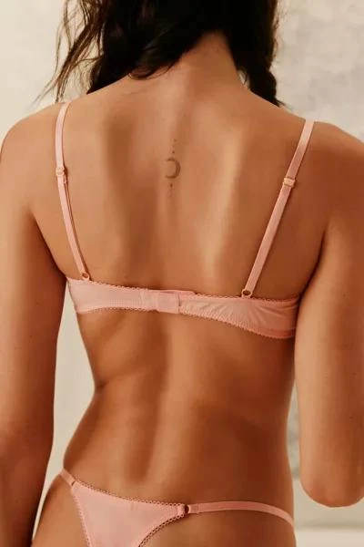 Out From Under Out From Under X Wild Lovers Freya Heart Trim Bra 3