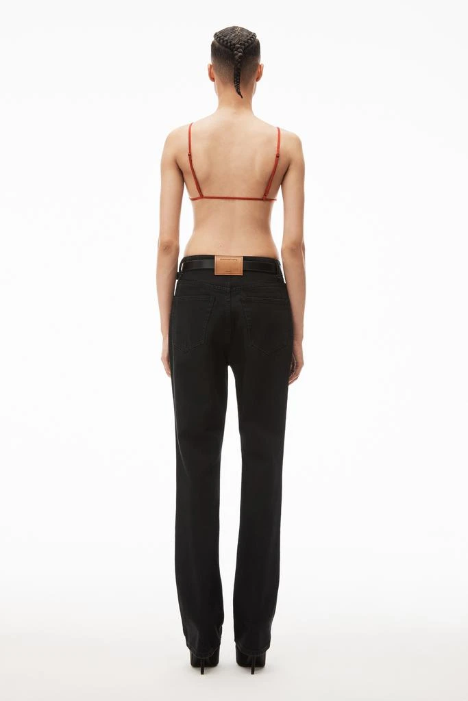 Alexander Wang fly high-rise stacked jeans 4