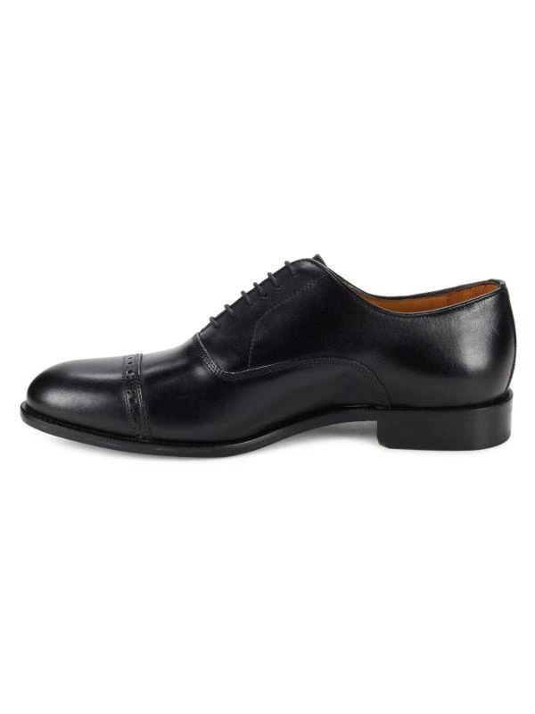 Saks Fifth Avenue Leather Oxford Shoes 4